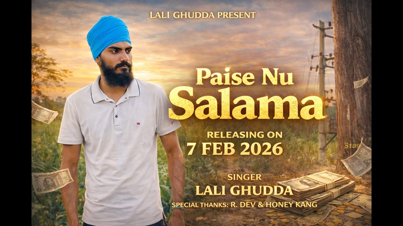 LALI GHUDDA | PAISEY NU SALAMA | NEW PUNJABI SONG 2026