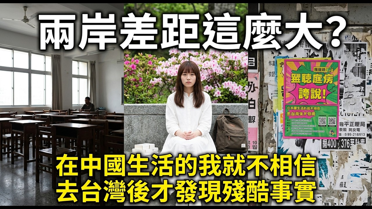 憑什麼說台灣比大陸強？一個佛山女孩用 7 天給了最誠實的回答！What makes you think Taiwan is better than mainland China?
