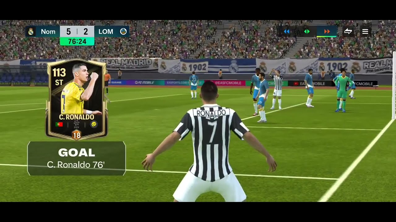 Madrid 🆚️ Lom | Ronaldo Hatrick | Best Goal | #viral 