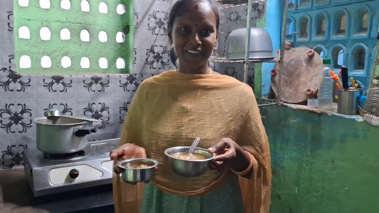 என் கணவருக்கு செய்த ஆட்டுக்கால் சூப் /Gramathu Marumagal Priya 