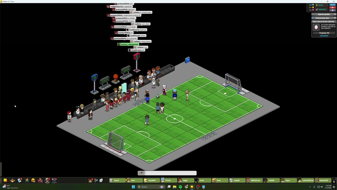 [NONDC] Habbo English Premier League: Tottenham Hotspurs vs Chelsea FC
