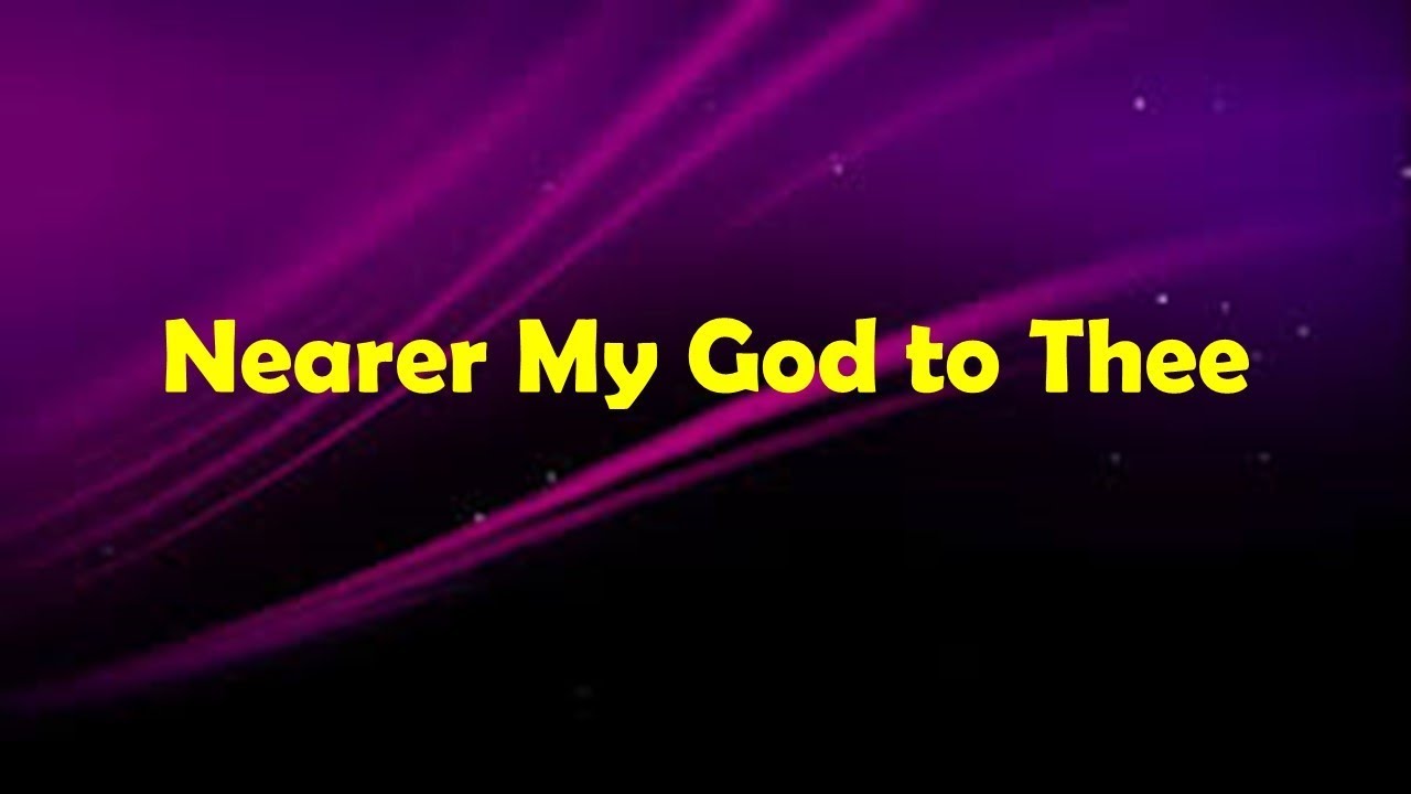 Nearer My God to Thee (TRACK)