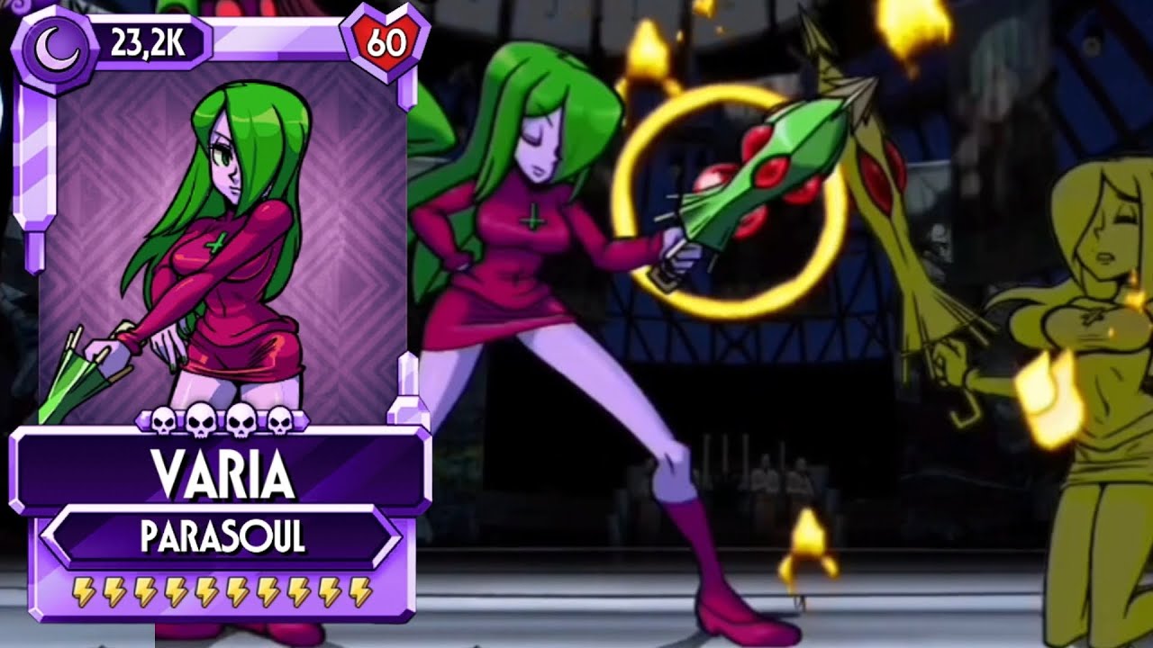 PARASOUL - VARIA / PRIMED / LA PRIMERA - SKULLGIRLS MOBILE