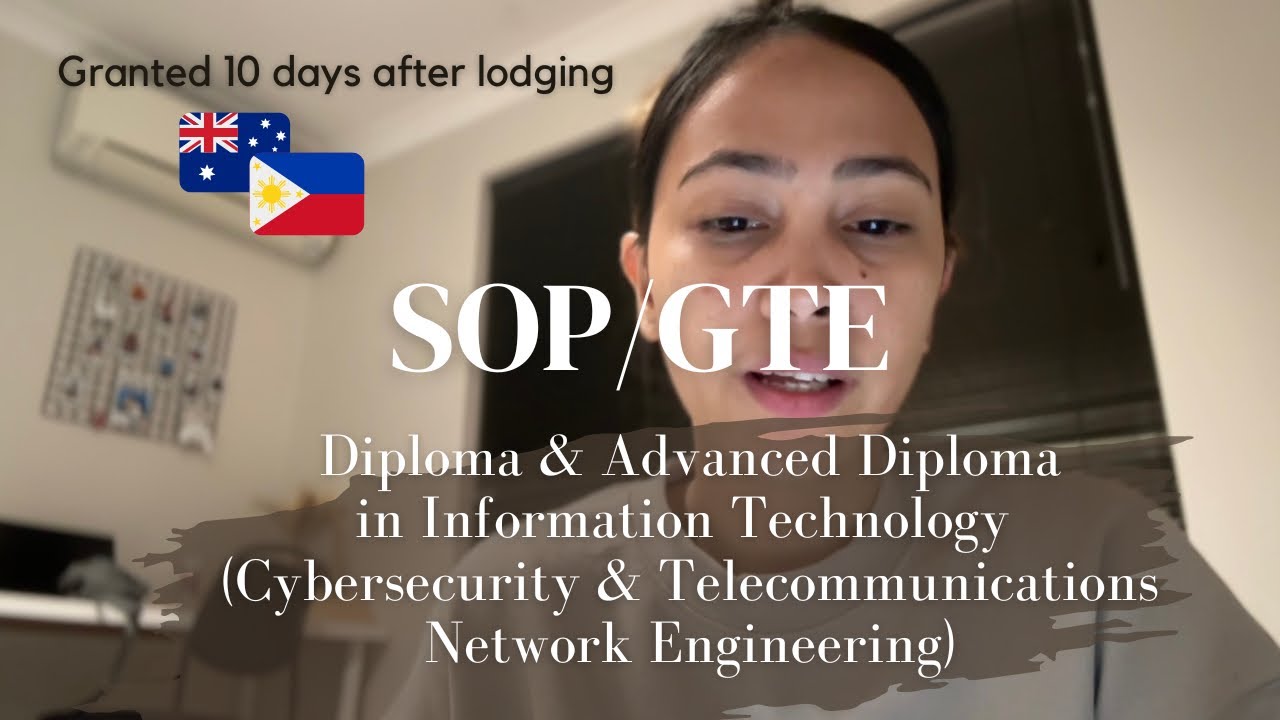 ACTUAL SOP/GTE | Diploma and Adv Diploma in Information Technology