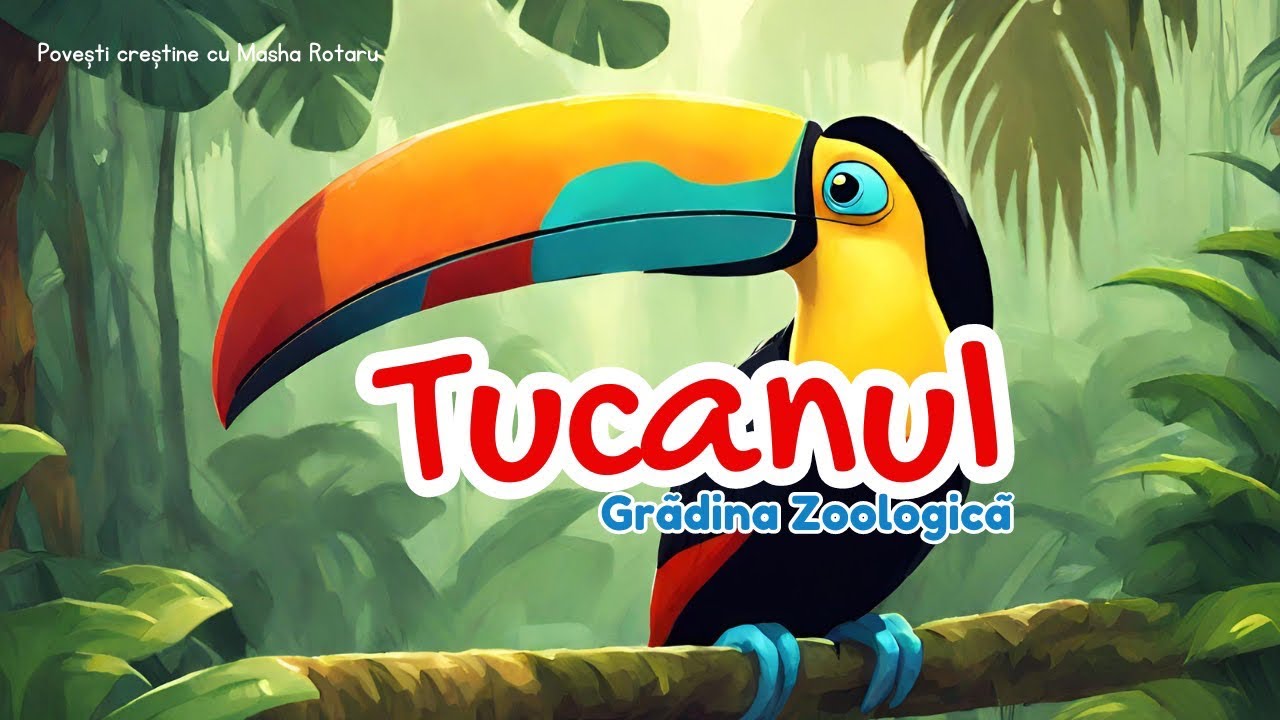 🦜Tucanul - despre cuvinte | poveste pentru copii în limba română| Audio