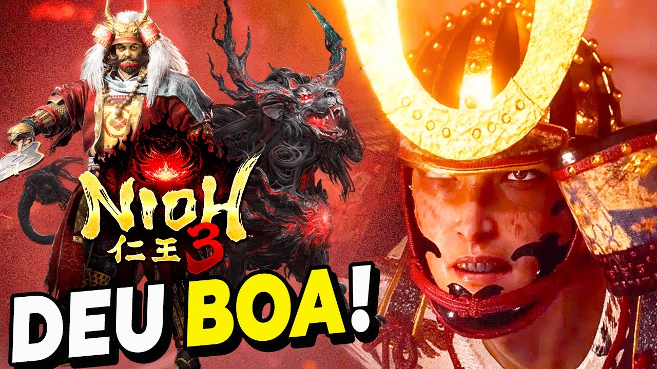 Nioh 3 - Primeira Vez que Jogo a Série