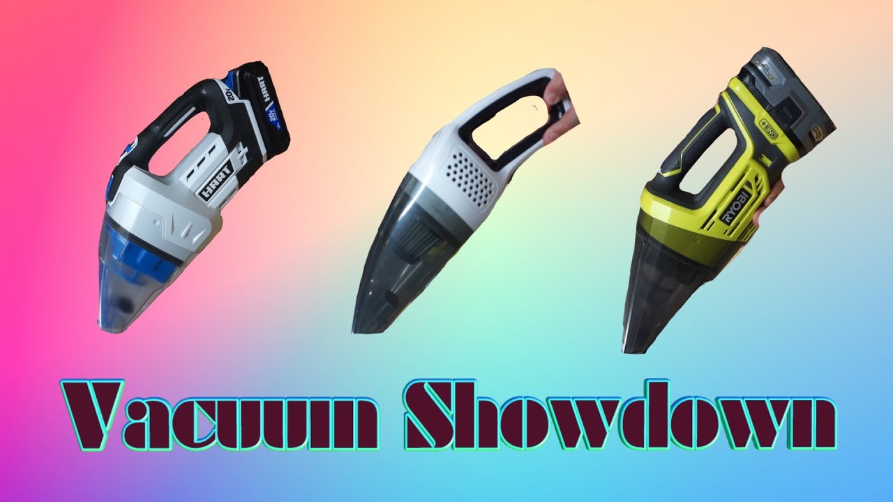 Handheld Vacuum Showdown | Ryobi vs. Hart vs. Amazon Special