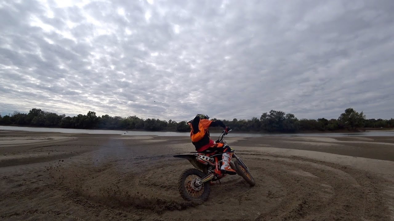 ОСЕННИЕ ПОКАТУШКИ НА KTM 85sx И НА KOSHINE 85