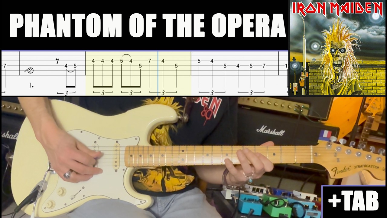 Phantom Of The Opera - Iron Maiden (Cover + TAB)