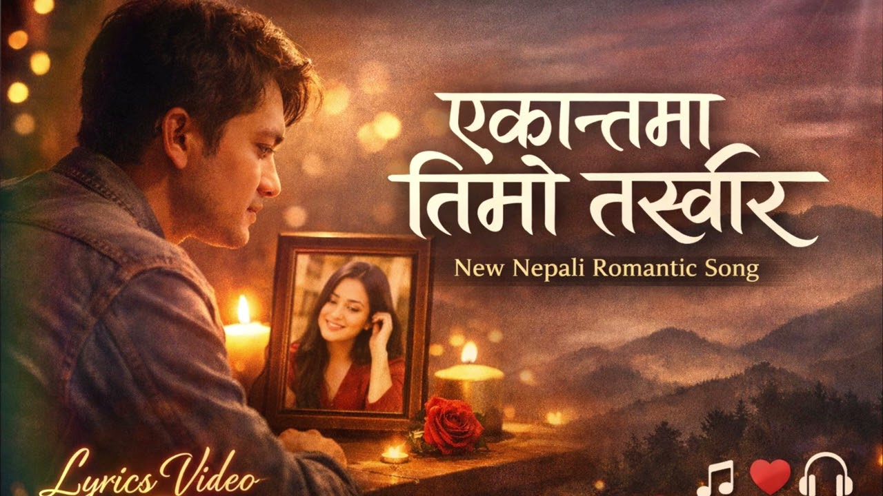 Ekanta Ma Timro Tasbir | New Nepali Romantic Lyric Song 2026 | Emotional Love Song