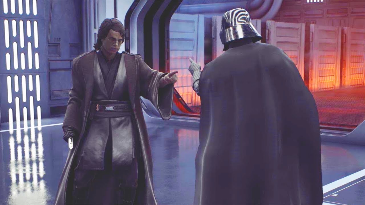 Star Wars Battlefront 2 -  Смешные моменты #31 Энакин Скайуокер