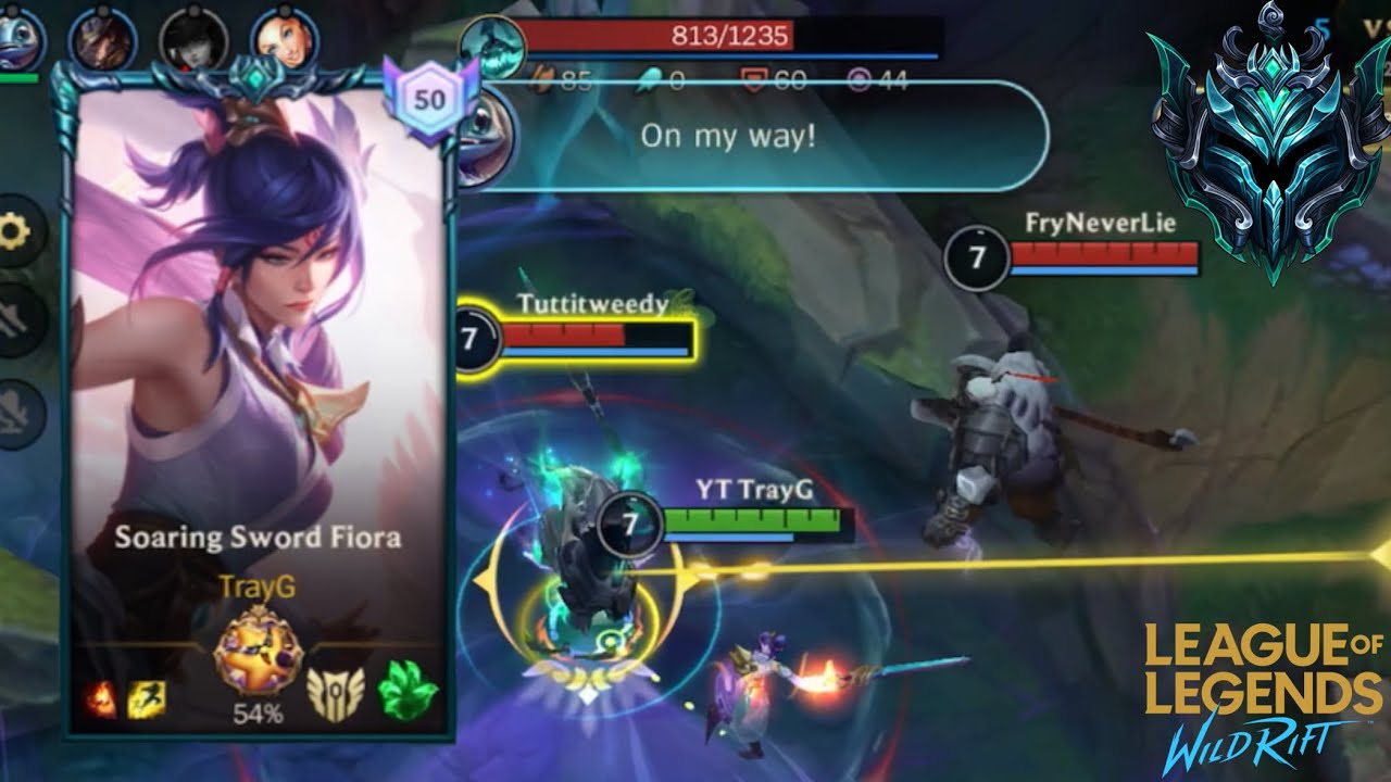 WILD RIFT FIORA VS SION | TOP 50 Fiora gameplay