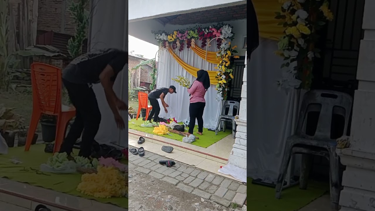 Job dadakan decoran aqiqah 2 hari sebelum acara.. Kita gas kan