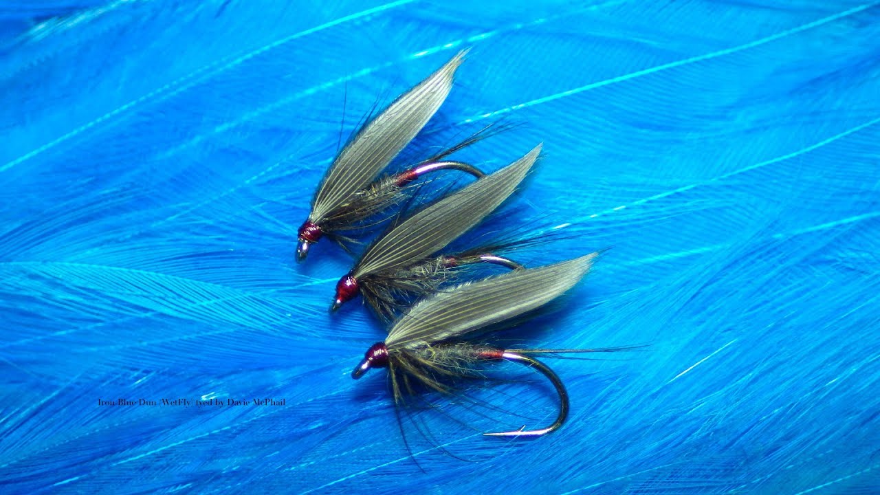 Tying the Iron Blue Dun WetFly with Davie McPhail