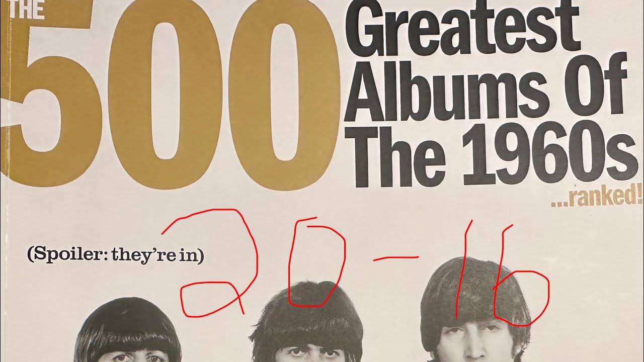 Greatest Albums of the 60s 20-16