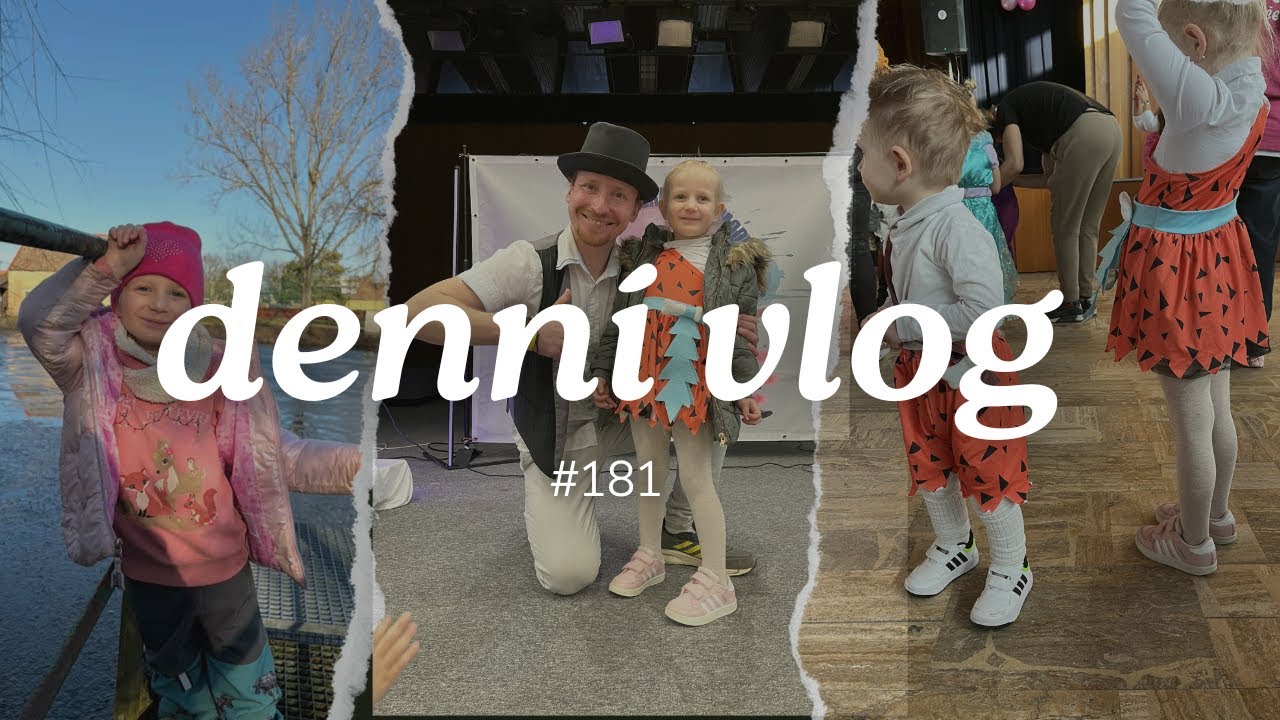 🦴 Dětský karneval, nákup action & temu 🛍️ a běžné dny ☀️ | denní vlog #181