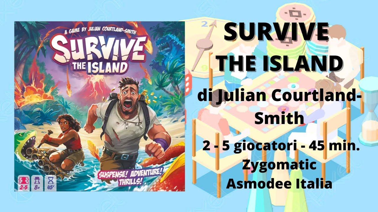 Survive the Island (gioco da tavolo) - Tutorial italiano
