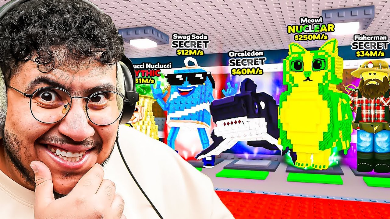 حدث ماب السرقة كمية سيكرتات جنونية 😍🔥 روبلوكس roblox steal a brainrot
