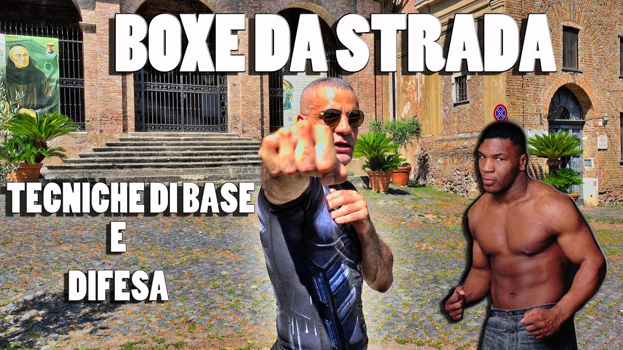 Boxe da strada, colpi di base e difesa
