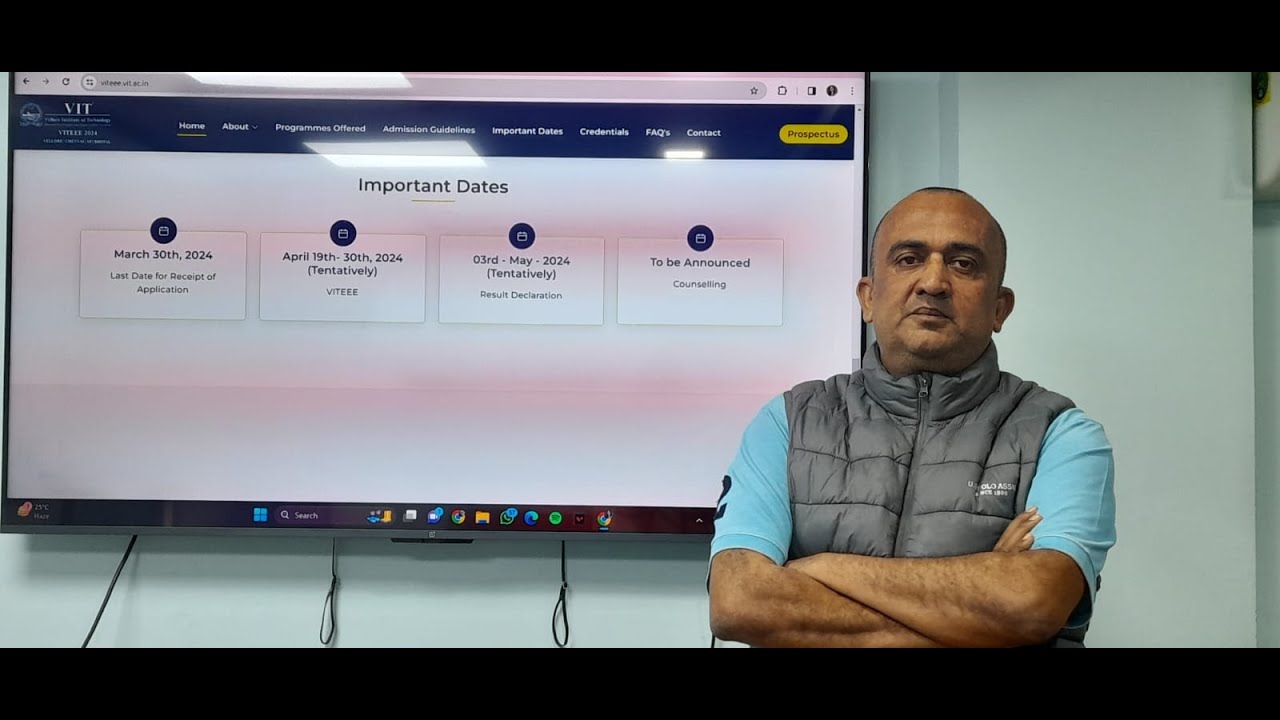 VITEEE 2024 Exam Pattern & Important Dates by Vikas Kumar