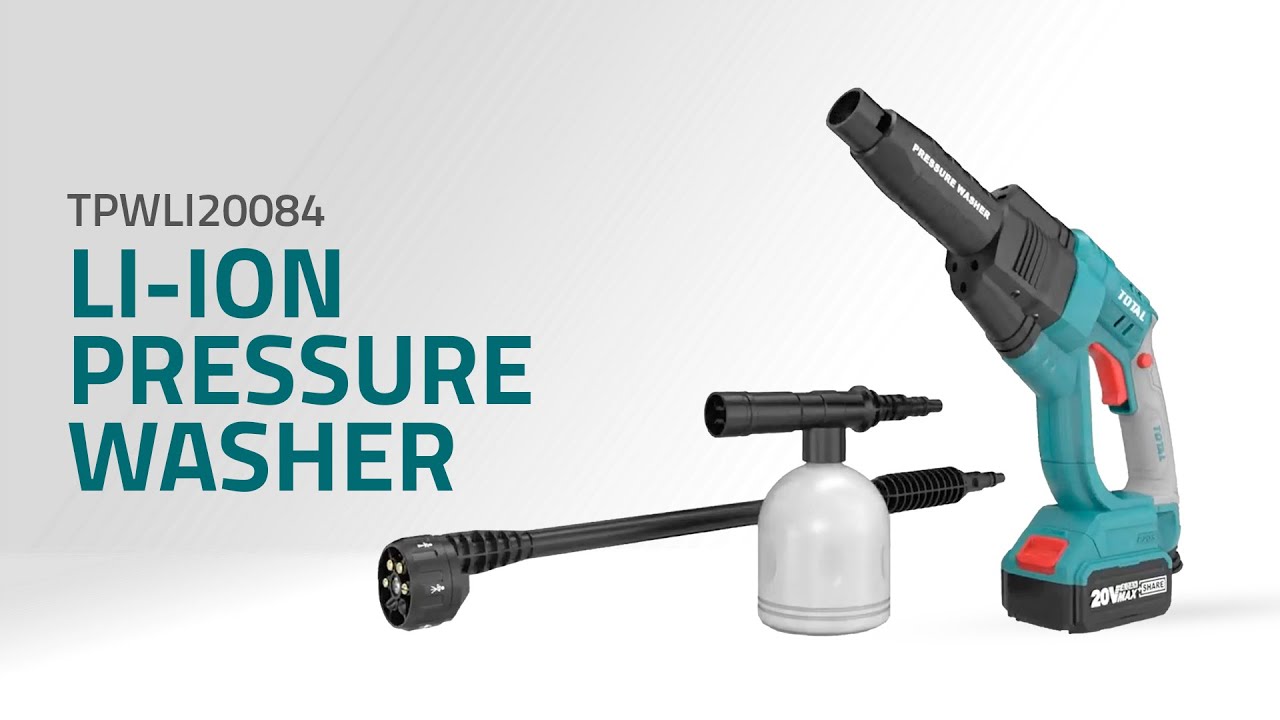 TPWLI20084 Li-ion Pressure Washer | Product Demo