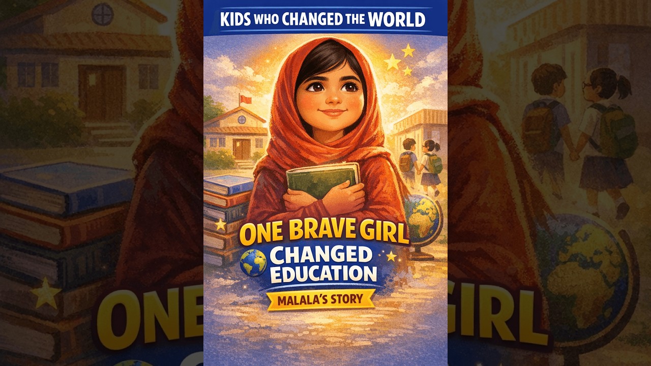 Malala’s Story for Kids | The Girl Who Stood Up for Education 🌍📚