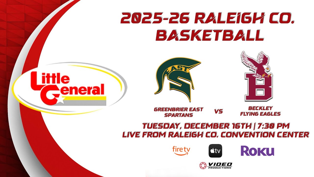 GREENBRIER EAST VS. BECKLEY FLYING EAGLES | 2025-26 HIGH SCHOOL BASKETBALL