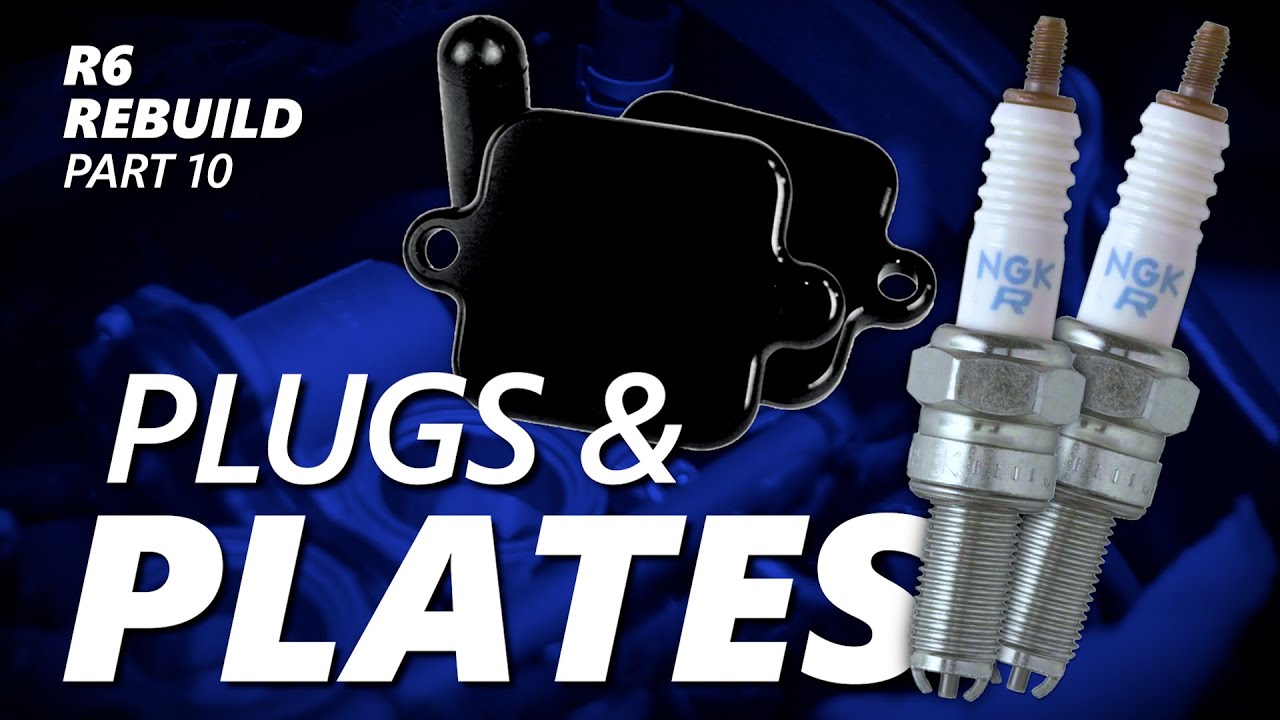 How To Install R6 Spark Plugs & Block Off Plates | Yamaha R6 Rebuild Series | Part 10