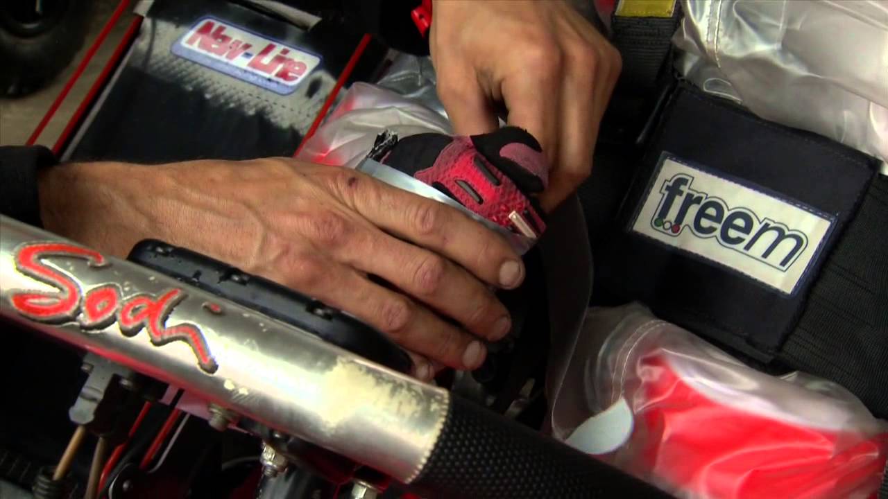Sébastien Loeb supporte la Coupe de France Handikart 2014