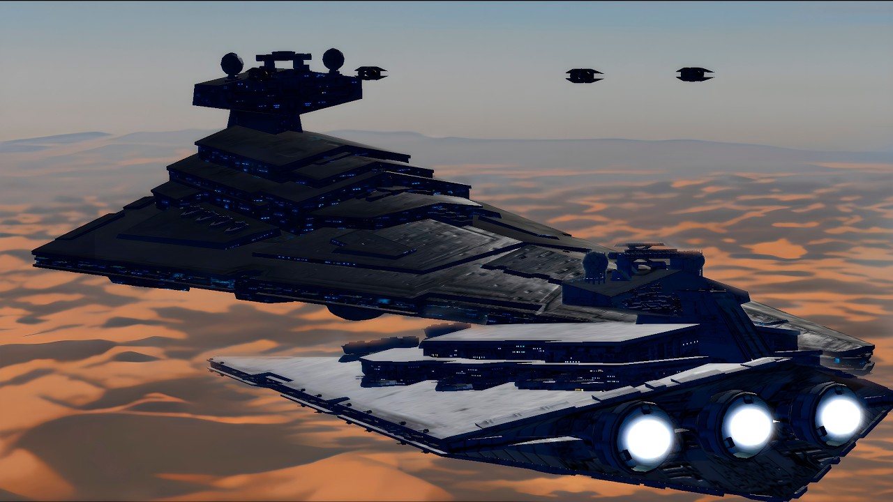 Prosecutor Star Destroyer vs Imperial Star Destroyer III | Star Wars Empire at War AR
