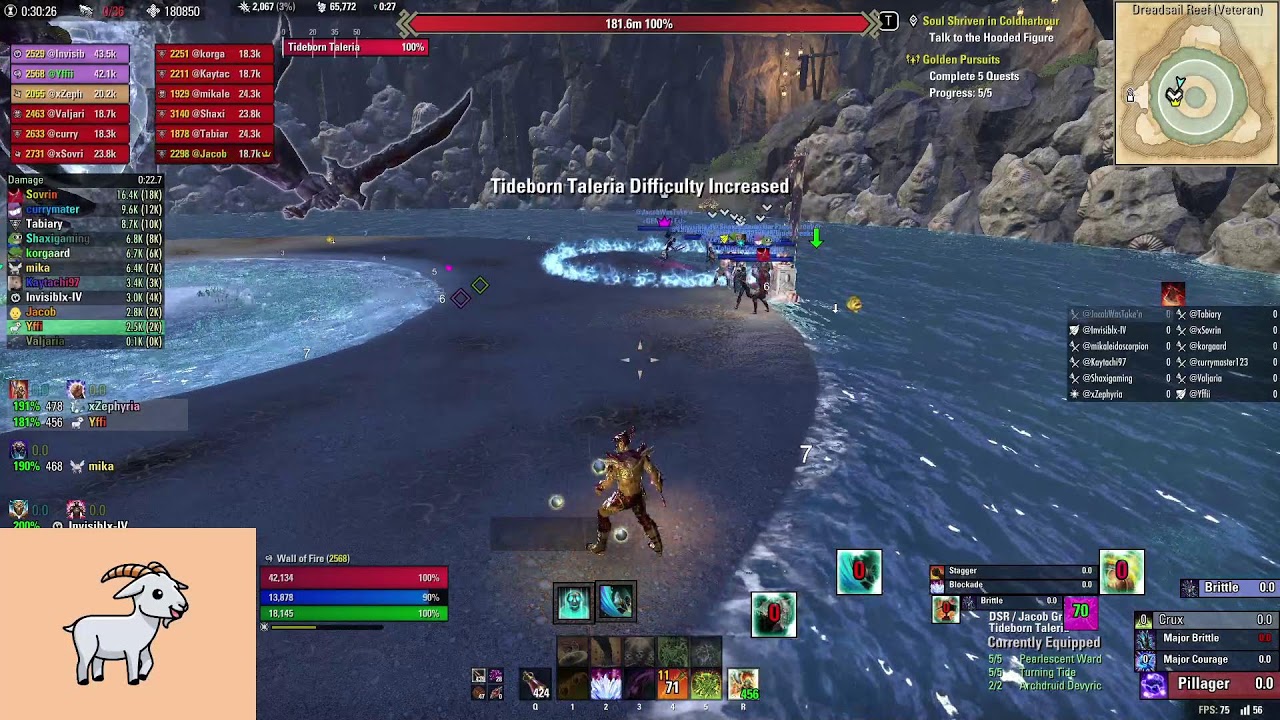 Dreadsail Reef HM Day 20 - Tank - Group Name Pending - The Elder Scrolls Online