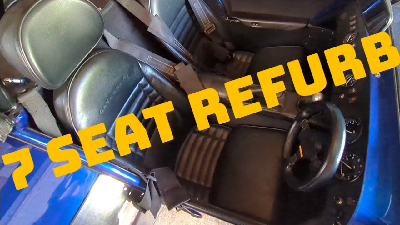 Installation of the Caterham 7 seat refurbishment kit