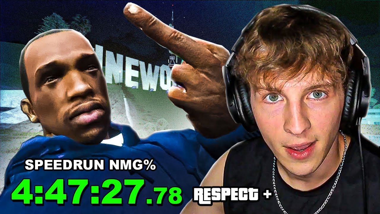 KEINER ROMPE RECORD EN GTA SAN ANDREAS (SPEEDRUN NMG%)