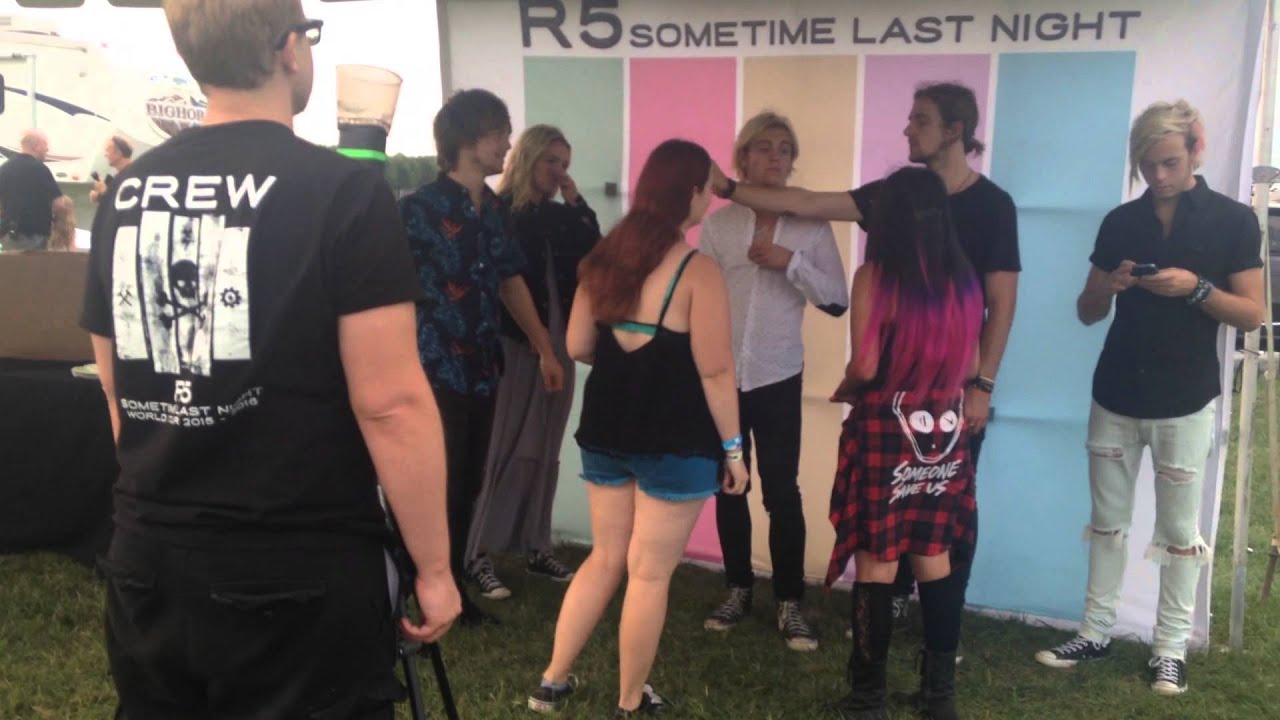 R5: Sometime Last Night Tour Maryland State Fair VIP meet and greet