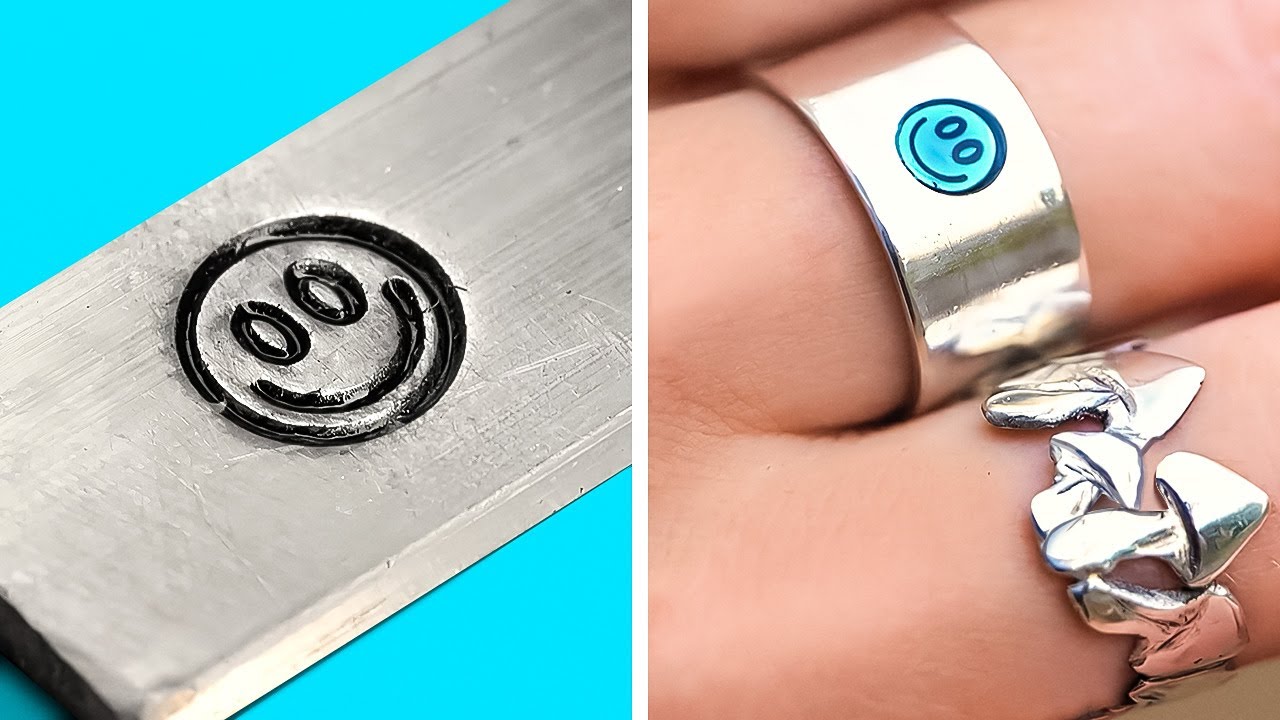 Coolest Jewelry Crafts That Will Make You Smile || Cheap Ideas With Metal, Epoxy And Glass