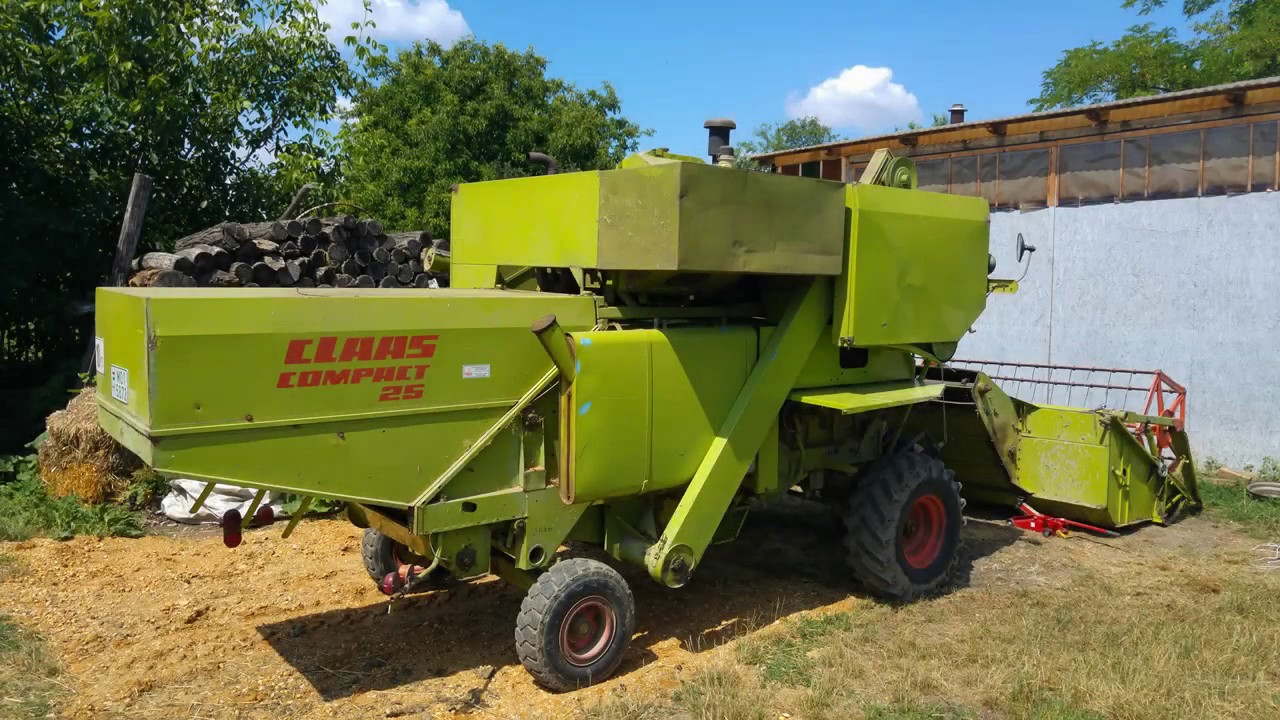 Claas compact 25 aratás 2016