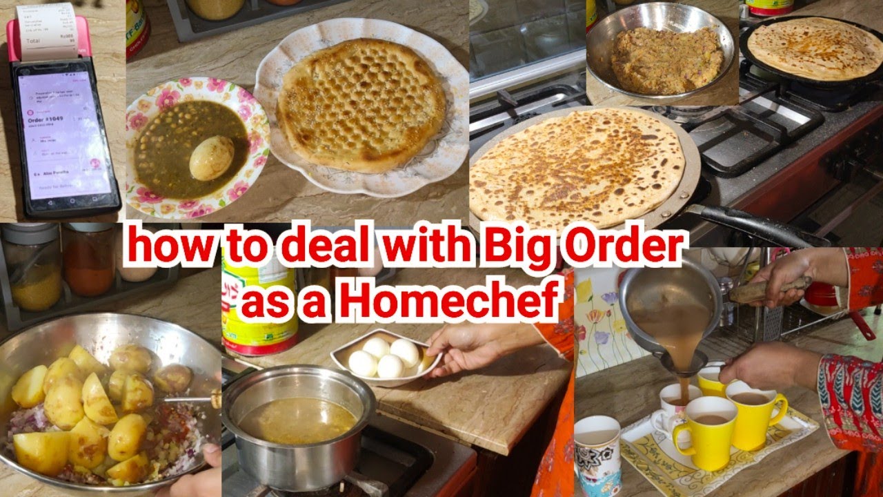 As a Homechef How to deal with Big Order without Preparation|Breakfast ke time pe Order|Sonia Vlogs