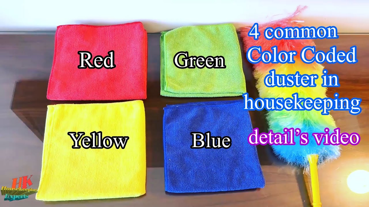 Color Coded Duster and how to use 
