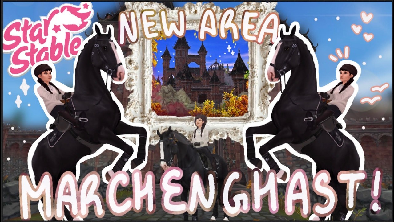 Exploring the NEW Marchenghast Castle! 🏰👀 | 🌟 Star Stable Online 🐎 | Ft. Ebony 🐴