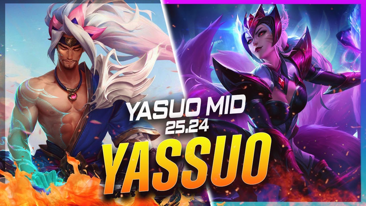 YASSUO - Yasuo vs Ahri MID Patch 25.24 - Yasuo Gameplay