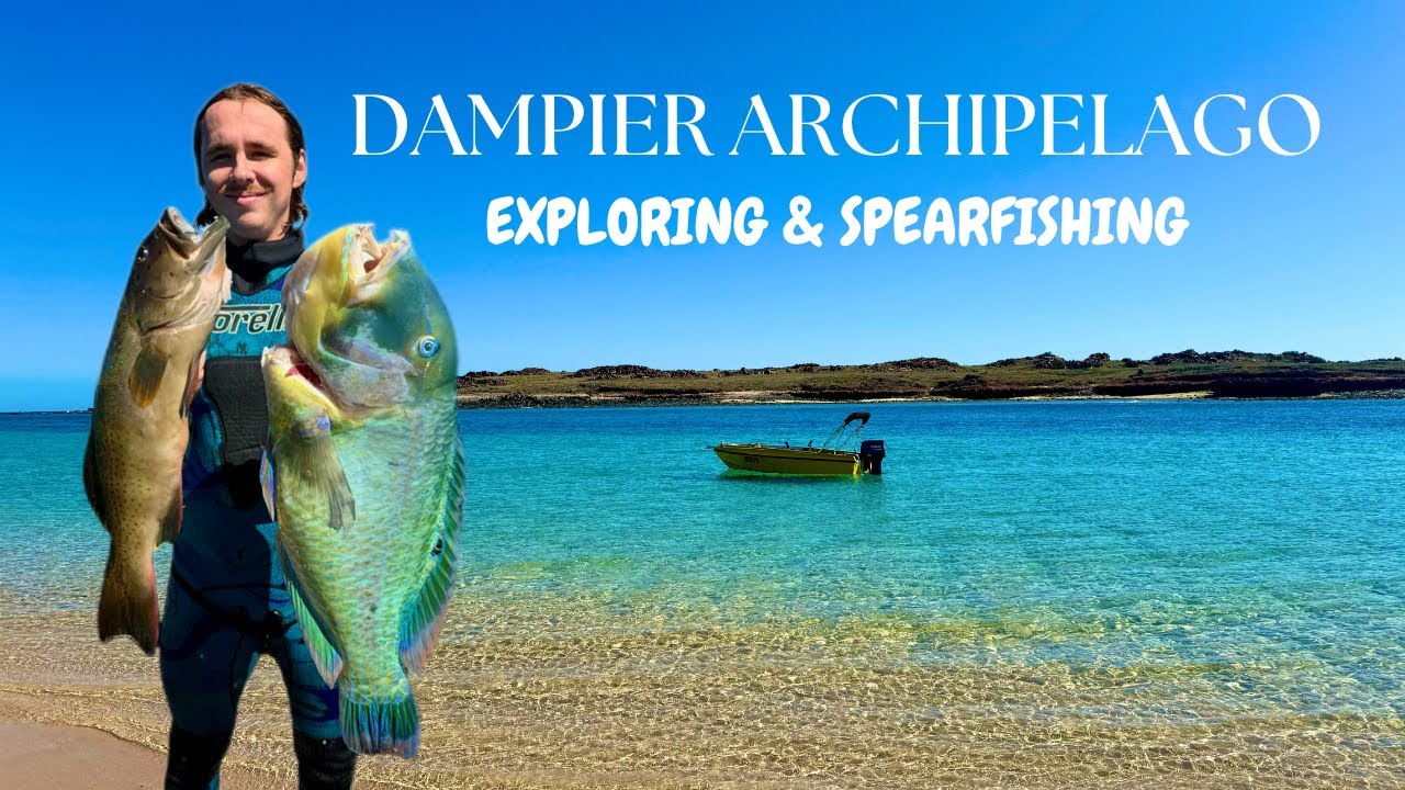 SPEARFISHING & EXPLORING DAMPIER ARCHIPELAGO ! CATCH & COOK
