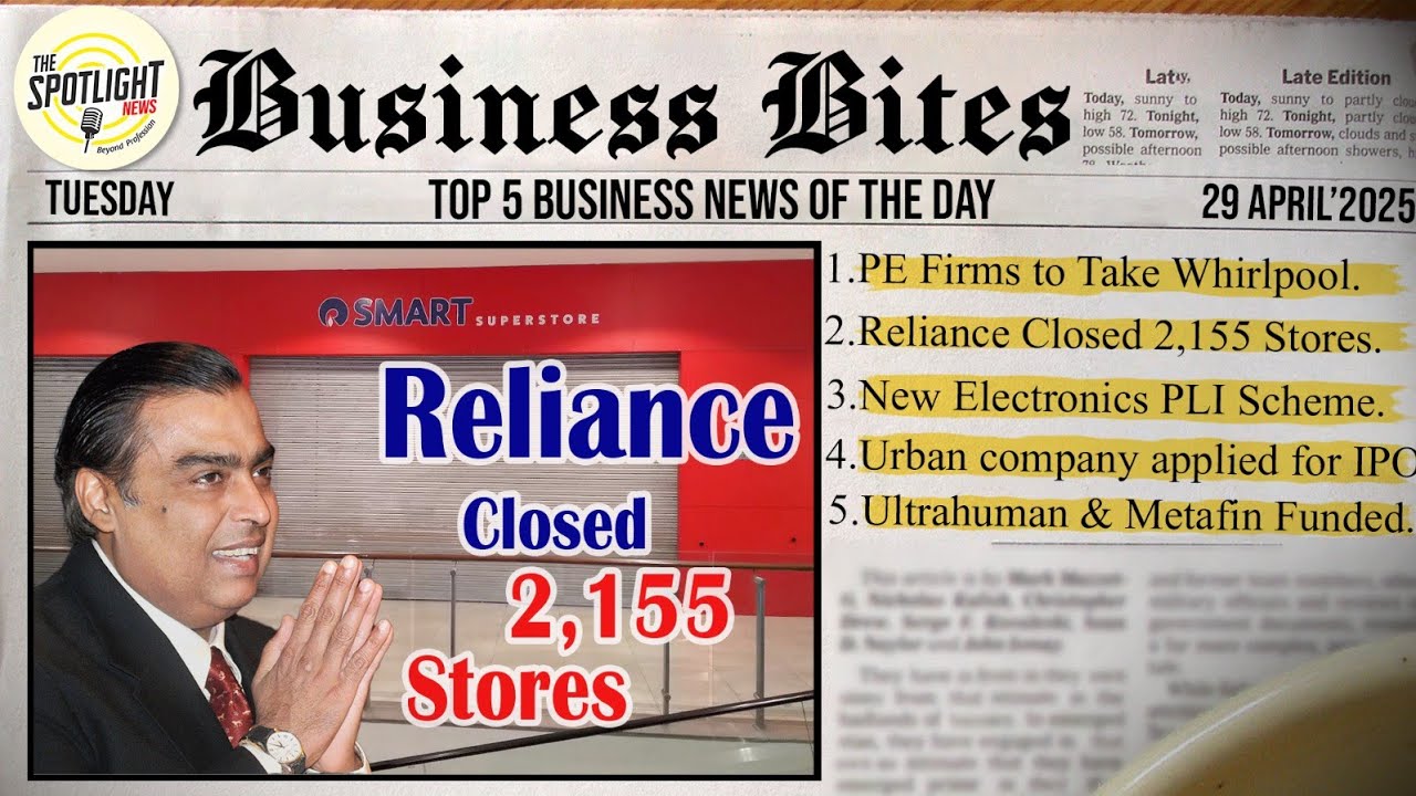 Reliance Retail closed 2,155 Stores in FY'25 which is double than FY'24