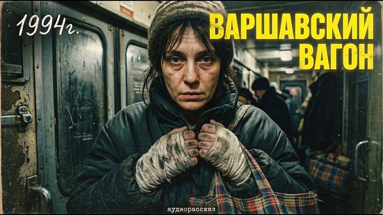 ВАРШАВСКИЙ ВАГОН. 1994г. Все в поезде попрятали ГЛАЗА, когда её потащили за ноги... Аудио повесть.