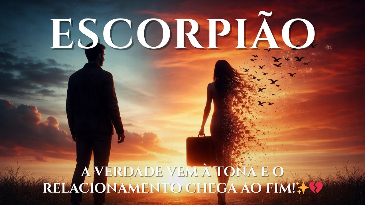 ESCORPIÃO ♏️ O Que Era Desconfiança — O Baralho Confirma: Traição e o Fim do Relacionamento! 💔🚪