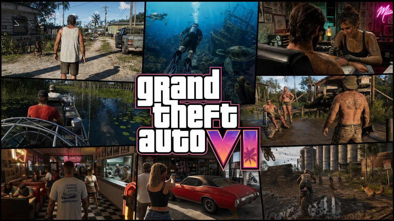 Grand Theft Auto VI: 8 Minutes Gameplay Trailer | (Concept)