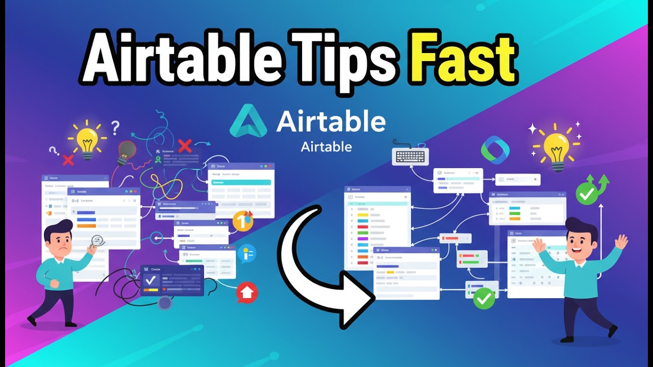 Airtable Tips for Beginners [Easy Hack]