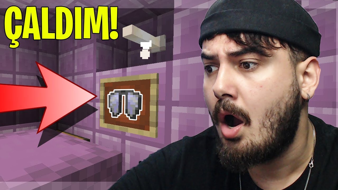 ELİTRAYI ÇALDIM SANIRIM KÖLE OLUCAM! 👀Ekiple Minecraft #22