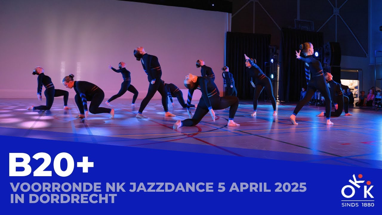Voorronde NK Jazzdance 2025: B 20 jaar e.o. - 2e plaats