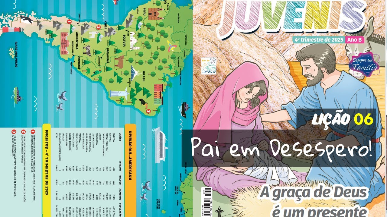 Juvenis - Li&ccedil;&atilde;o 06 - Pai em Desespero! - 4&ordm; Trimestre 2025 - Ano B