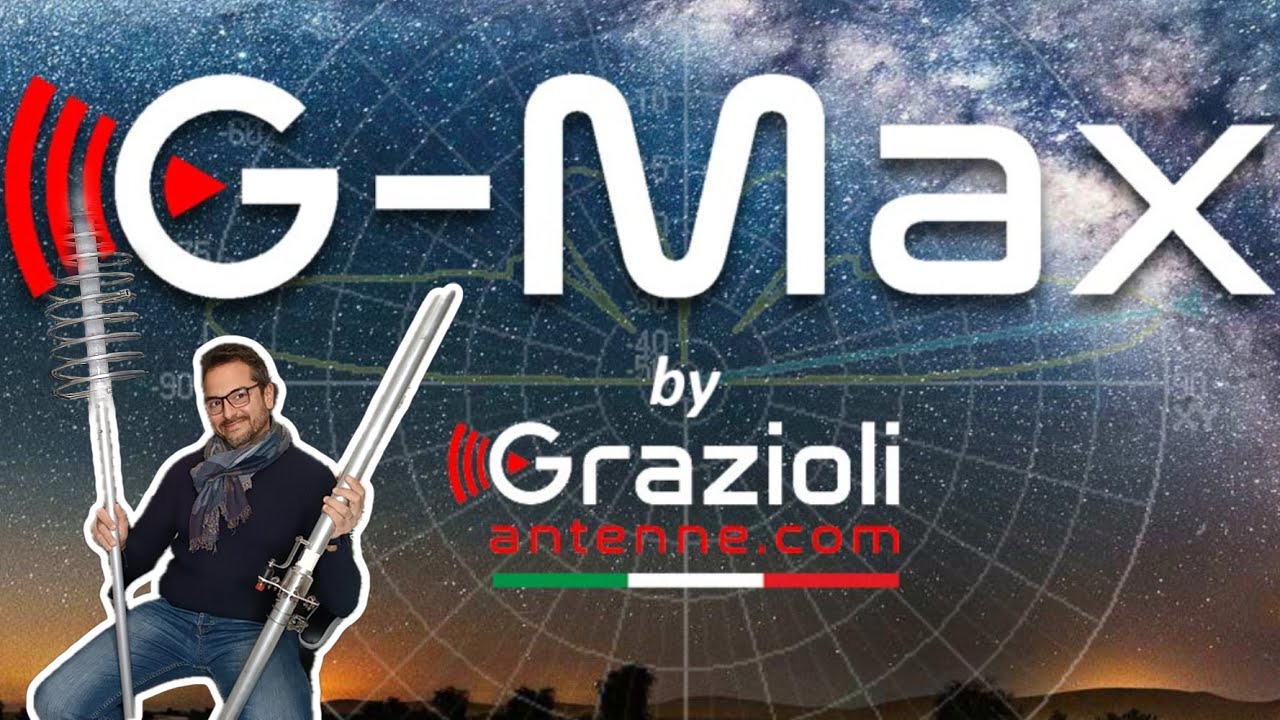 RADIOAMATORI - GRAZIOLI G-MAX l'antenna top di gamma!!!!